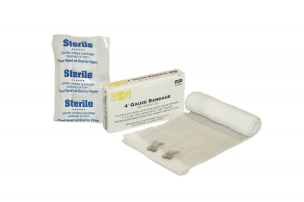 4" Sterile Stretch Gauze Compress, 1 Per Box