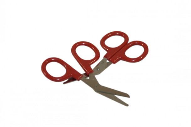 Scissors, Red Handle, 4"