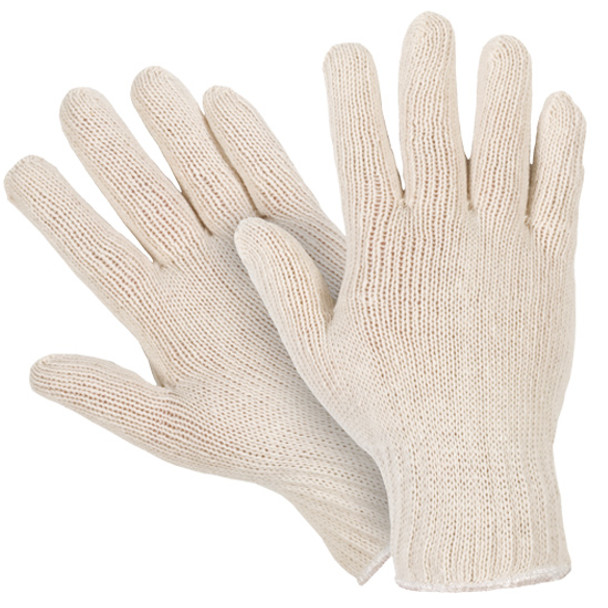 Knit Gloves- Polyester/Cotton - 1 Dozen Units