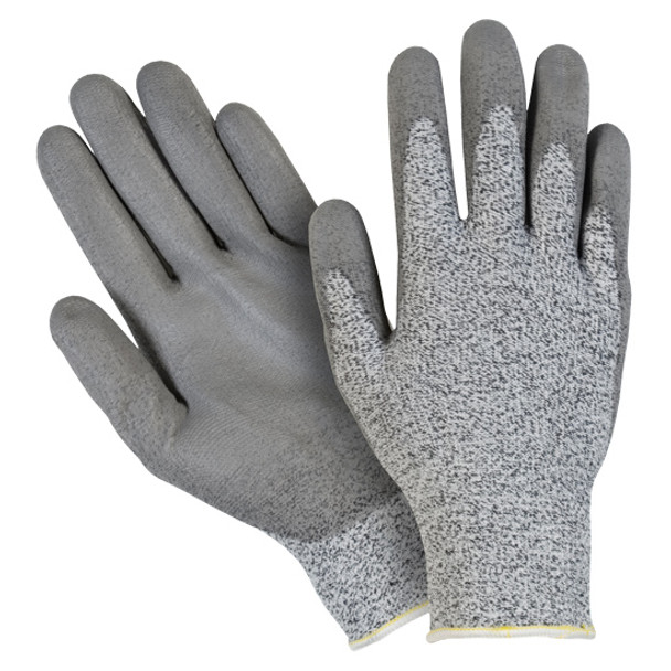 Coated Knit Gloves- Polyurethane Dipped - 1 Dozen Units