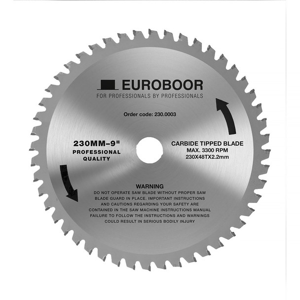 9" Mild Steel Saw Blade