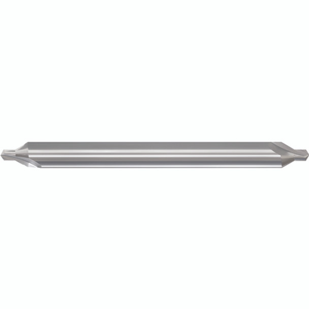 #3 × 4" OAL 90 Degree Carbide Plain Combined Drill and Countersink Bright Series/List #5495