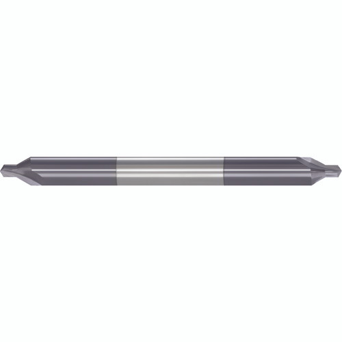 #1 × 4" OAL 82 Degree Carbide Plain Combined Drill and Countersink ALTiN Series/List #5495T