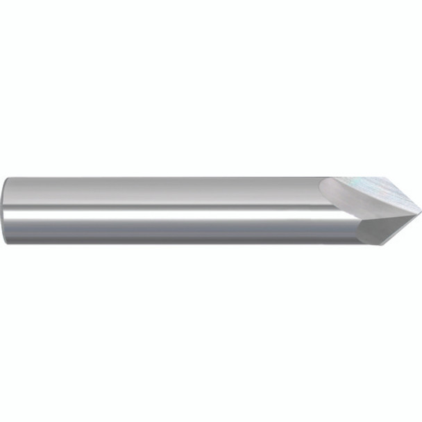 3/16" Cutting Dia. 3/16"Shank Dia, 2 Flute, 82 Degrees, Carbide Chamfer Mill Series/List #5997 3/16" Cutting Dia. 3/16"Shank Dia, 2 Flute, 82 Degrees, Carbide Chamfer Mill Series/List #5997