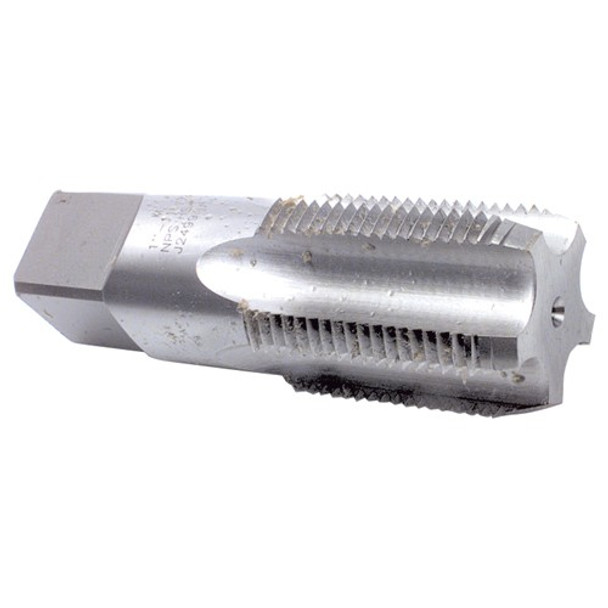 1/8-27 (sm. shk.) Dia-4 FL-HSS Bright Standard Straight Pipe Tap Series/List #2123_