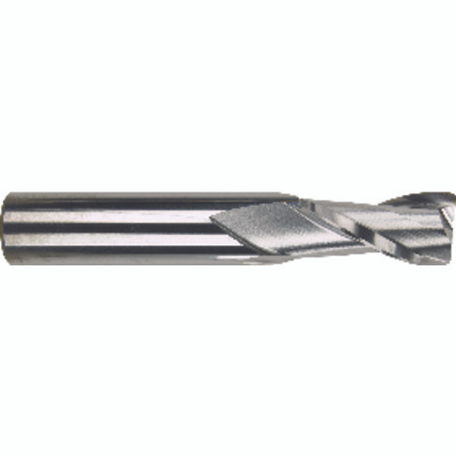 5/8" × 5/8" × 1 1/4"  1/2" 0.0600" C/R 2 Flute Single End Carbide Finishing End Mill-Uncoated Series/List #5967