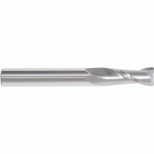 1/4" × 1/4" /4" × 2 1/2" 0.0600" C/R 2 Flute Single End Carbide Finishing End Mill-Uncoated Series/List #5967