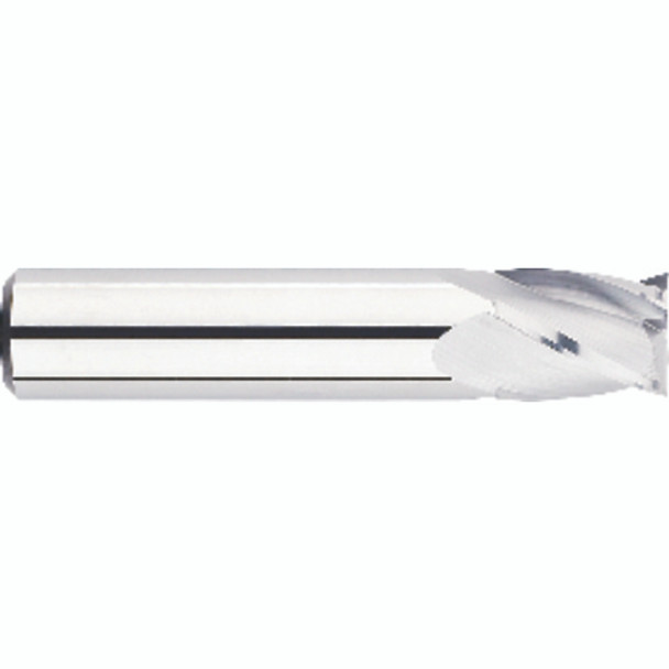 1/2" × 1/2" × 5/8" × 2 1/2" 4 Flute Single End Carbide Finishing Center Cutting End Mill-Uncoated Series/List #5975