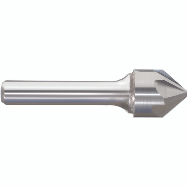 1/8" Cutting Dia. 1/8"Shank Dia, 6 Flute, 60 Degrees, Carbide Countersink Series/List #5754 1/8" Cutting Dia. 1/8"Shank Dia, 6 Flute, 60 Degrees, Carbide Countersink Series/List #5754