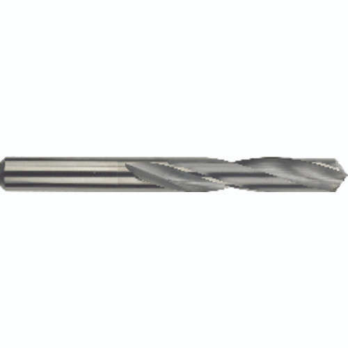 #36 Dia. × 0.1065" Shank × 1-1/4" Flute Length × 2-1/4" OAL, Standard, 118°, Bright, 2 Flute, External Coolant, Round Solid Carbide Drill Series/List #5374