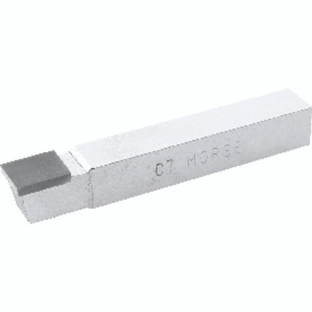C8 C6 Grade Brazed Tool Bit - 1/2 × 1/2 -1/2" OAL - Morse Cutting Tools List #4131 Series/List #4131
