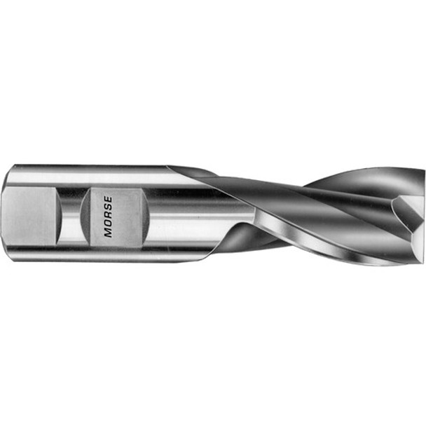 22 mm × 7/8" × 1 1/2"  3/4" 2 Flute Single End HSS Finishing Center Cutting End Mill-Uncoated Series/List #1898M