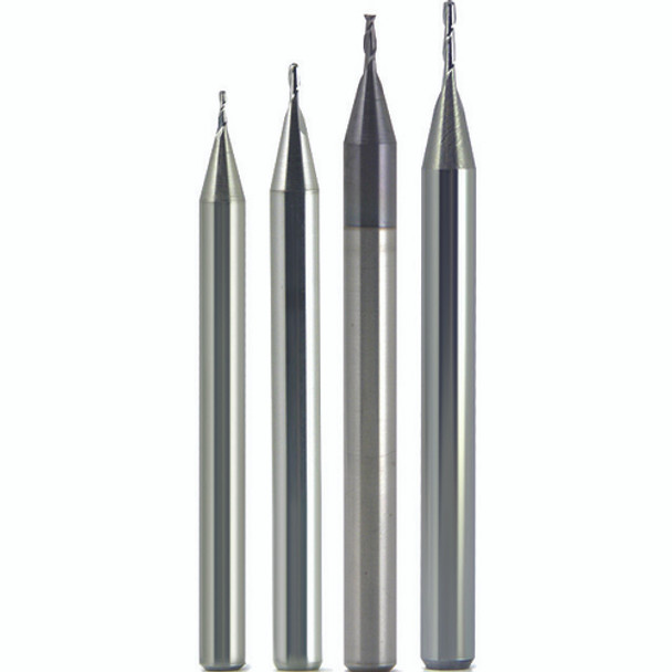 0.0400" × 1/8" × 0.0600" × 1 1/2" 2 Flute Single End Carbide Finishing Center Cutting End Mill-ALTiN Series/List #5914T