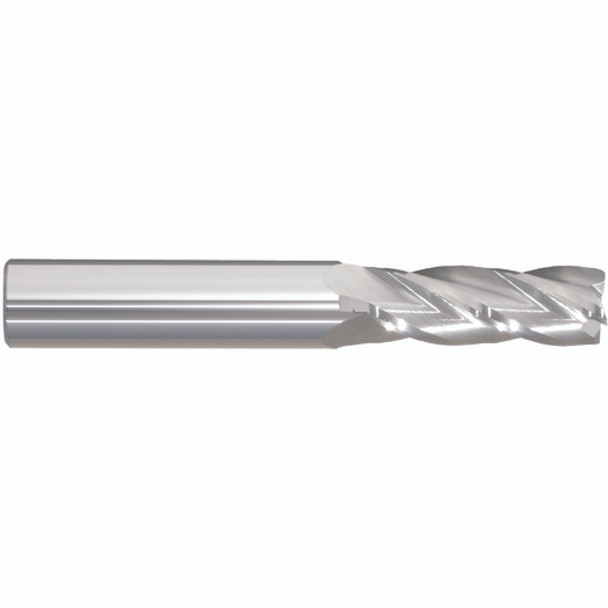 19/64" × 5/16" × 13/16" × 2 1/2" 4 Flute Single End Carbide Finishing Center Cutting End Mill-Uncoated Series/List #5943