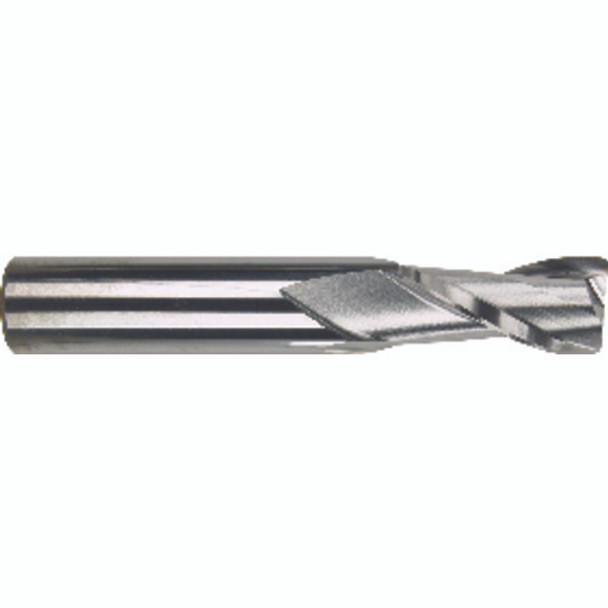 7/32" × 1/4" × 5/8" × 2 1/2" 2 Flute Single End Carbide Finishing Center Cutting End Mill-ALTiN Series/List #5944T