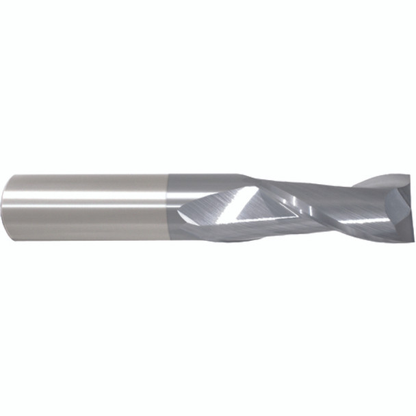 33/64" × 9/16" × 1 1/4"  1/2" 2 Flute Single End Carbide Finishing Center Cutting End Mill-ALTiN Series/List #5944T
