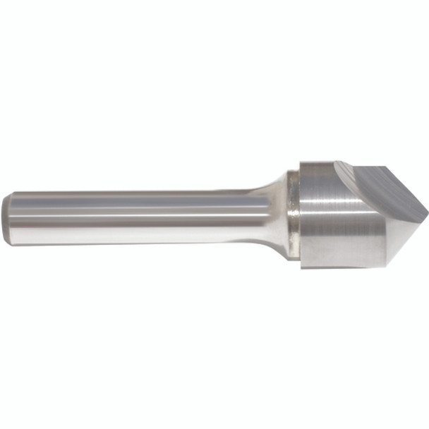 1/4" Cutting Dia. 1/4"Shank Dia, 1 Flute, 60 Degrees, Carbide Countersink Series/List #5752