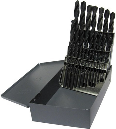 A - Z HSS 26 Piece Screw Machine Drill Bit Set DWD26S-SET - First ...