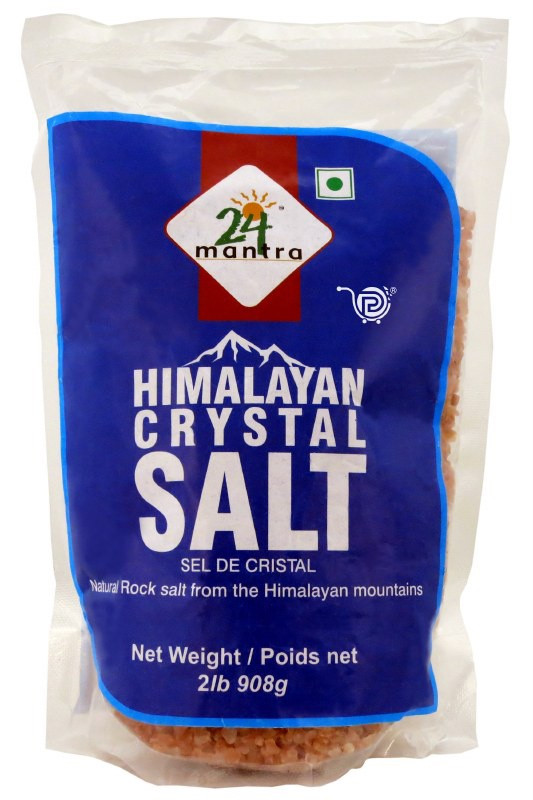 24 Mantra Himalayan Salt 2.2lb Mantra Bazaar