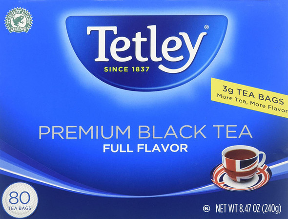Tetley Black Round TB 80ct