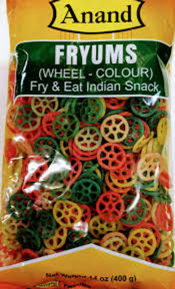 Anand Wheel Fryums - Color 400g