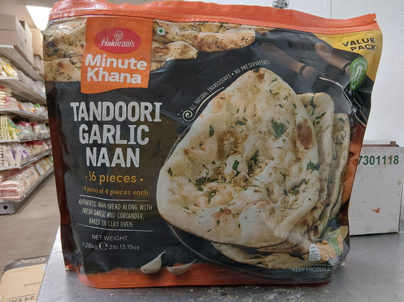 Haldiram Frz VPK Garlic Naan 16pc