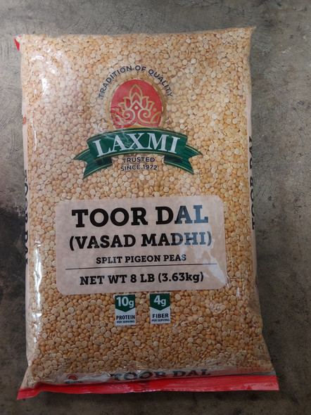 Laxmi Toor Dal 8lbs
