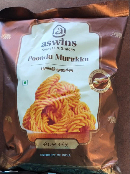 Aswins Poondu Murukku 200g