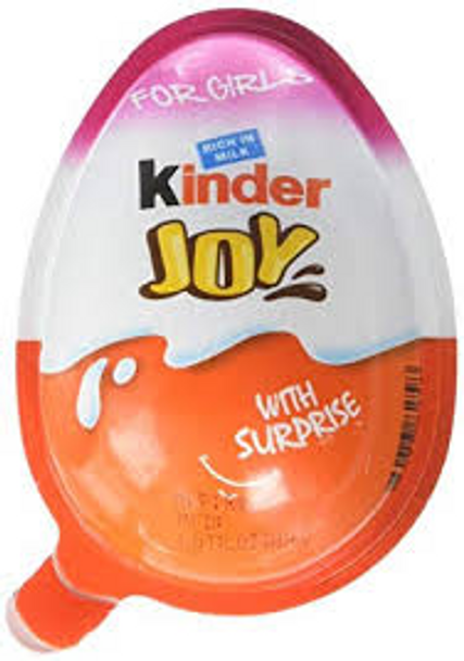 Kinder Joy Surprise Eggs for Girls