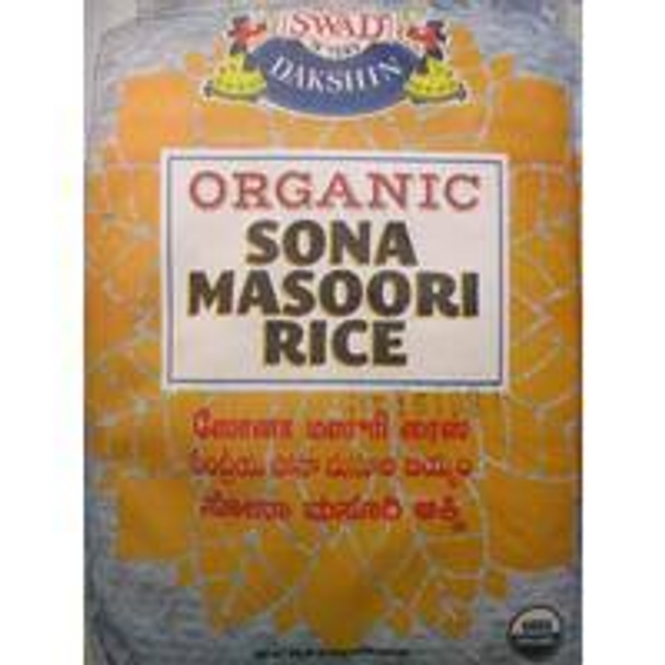 Swad Organic Sona Masoori 20lb