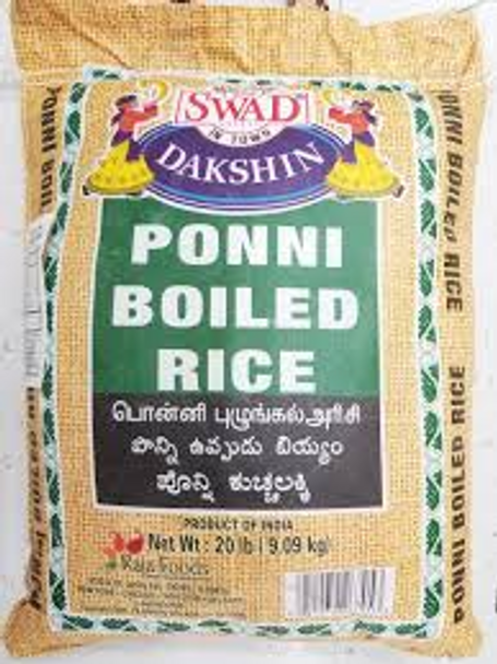 Swad Ponni Boiled Rice 20LBS