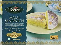 Anand Bhog Frz Taaza Malai Sandwich 454g