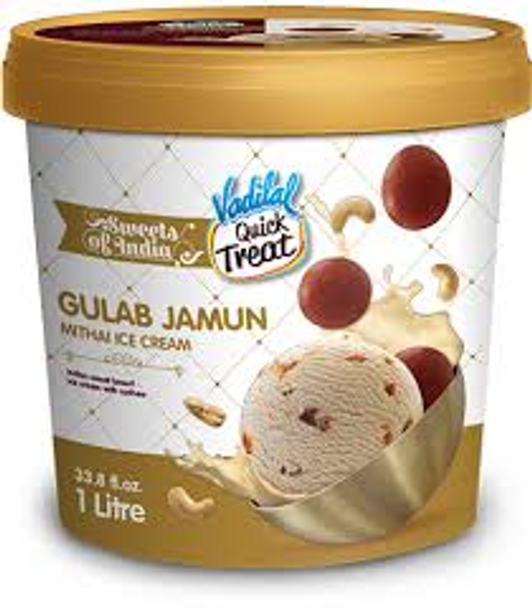 Vadilal Gulab Jamun Ice Cream 1L