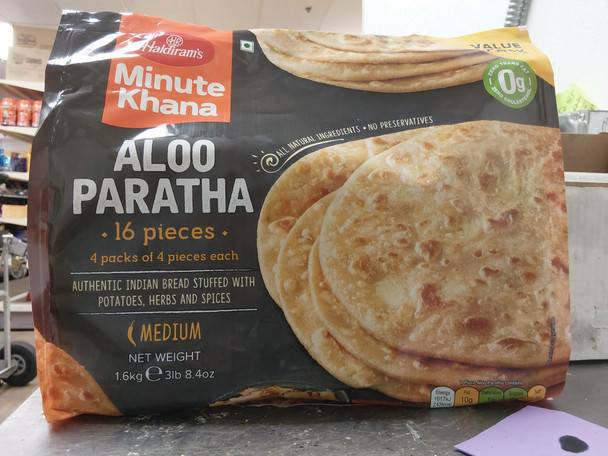 Haldiram's Frz VPK Aloo Paratha 16pc