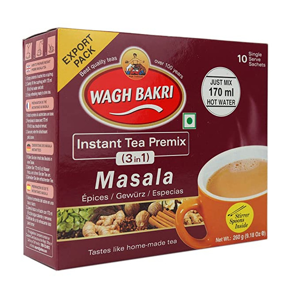 Wagh Bakri Instant Chai Masala 10Pkt