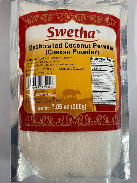 Swetha Coconut Pdr 200g