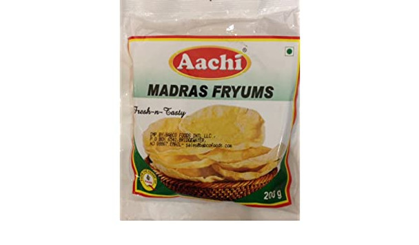 Aachi Madras Fryums 200g