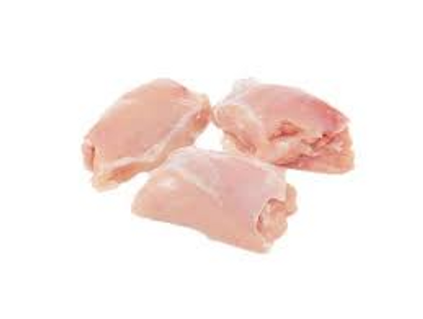 Fresh Halal Chicken Thighs BLSL (per lb)