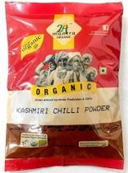 Red Chilli Pdr Kashmiri 7oz - 24 Mantra