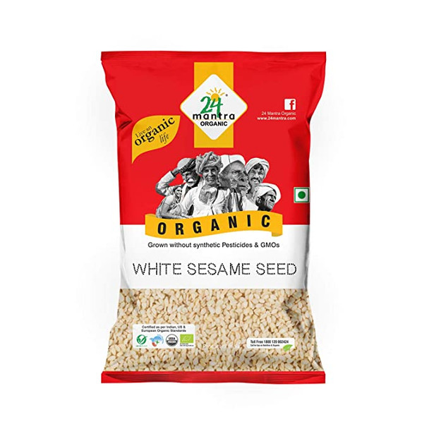Sesame Seeds White 7oz - 24 Mantra