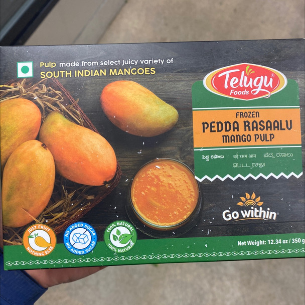 Telugu Frz Pedda Rasalu Mango Pulp 350g