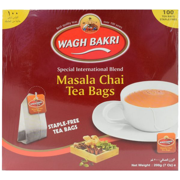 Wagh Bakri Tea Bags 100TB