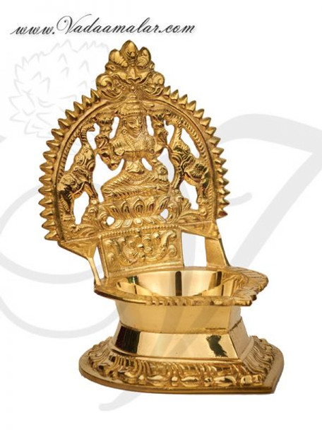 Brass Lakshmi Diya Small