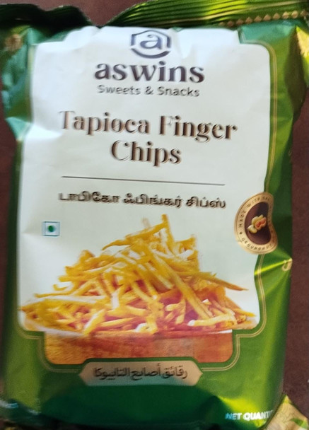 Aswins Finger Chips Tapioca 200g