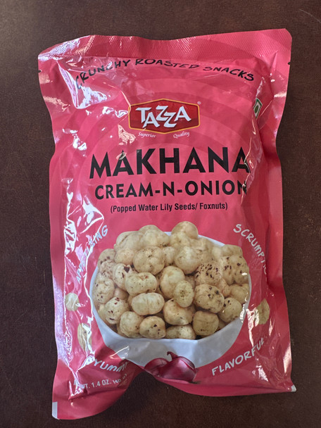 TAZZA PHOOL MAKHANA - CREAM AND ONION 40 GM