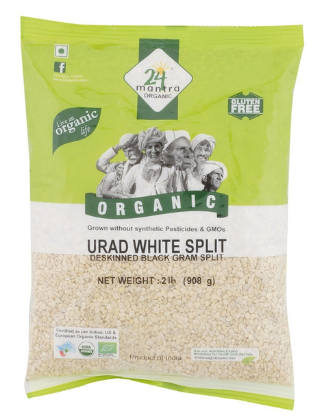 24 Mantra Urad Split White 2lb