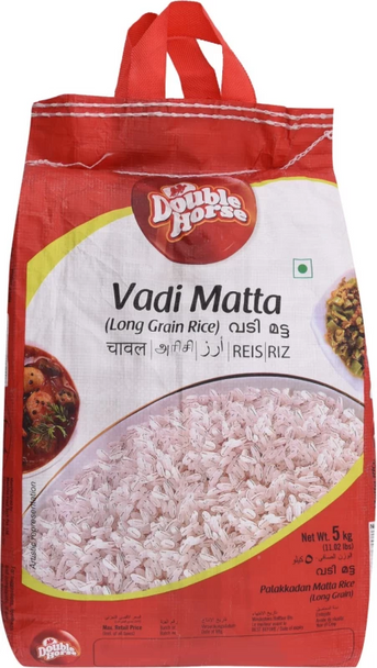 Double Horse Vadi Matta Rice 5Kg