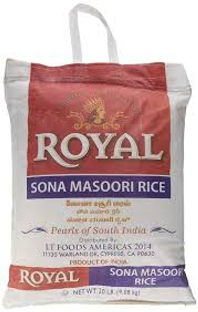 Royal Sona Masoori 20 lbs