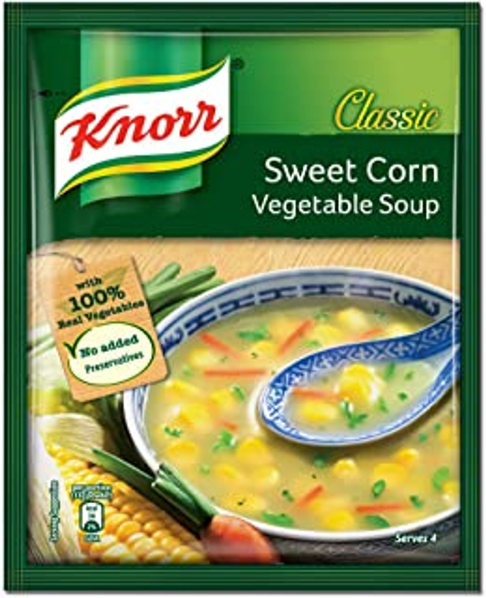 Knorr Soup Sweet Corn 50g - Mantra Bazaar