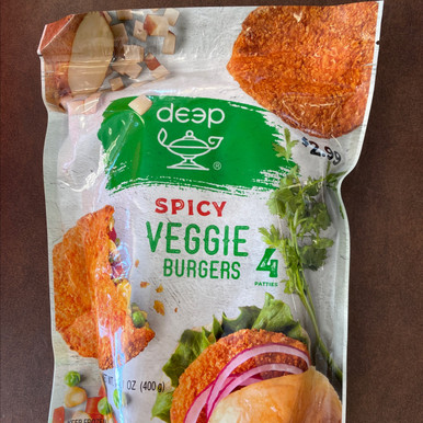 Deep Frz Spicy Veggie Burger 4 pc - Mantra Bazaar